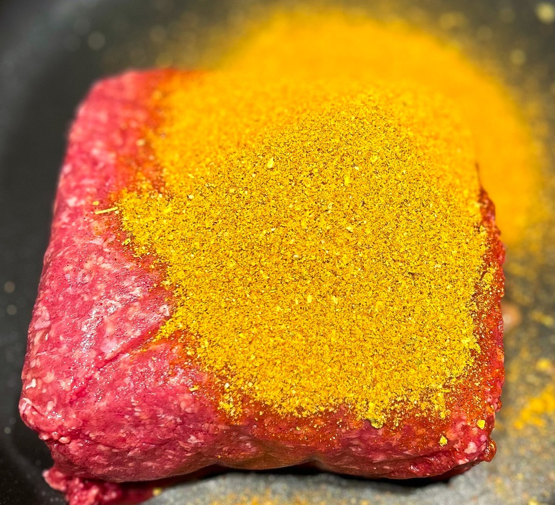 Seasoned Ground Bison Meat Sourdough and More